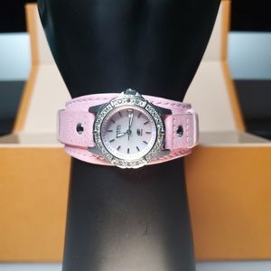 Leather Fossil Watch